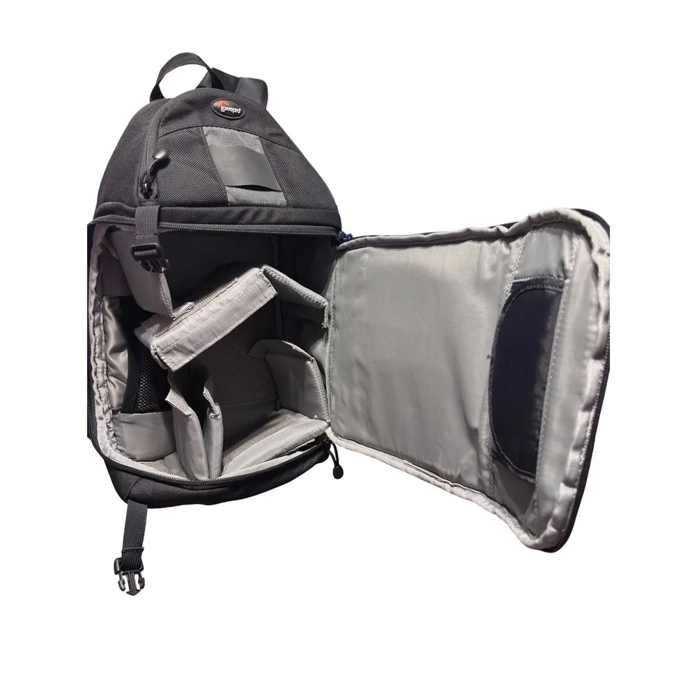 Lowepro Slingshot 100 AW‎ Camera Bag Unisex Black Excellent Sling Backpack